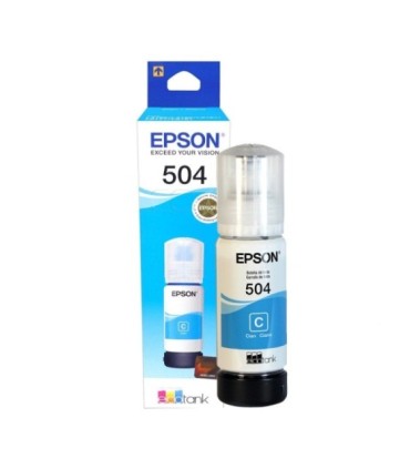 Tinta Epson T504220-AL cyan Ecotank