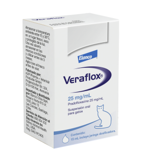 Veraflox suspensión oral 15 ml