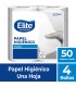 Papel Higiénico Rollo Una Hoja 12 Pq x 4 Un x 50 Mts Elite Professional
