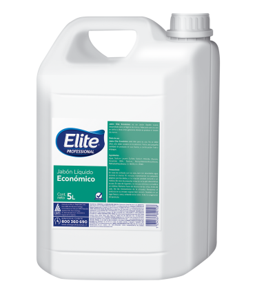 Jabón Líquido Económico Bidón  5 Lts Elite Professional