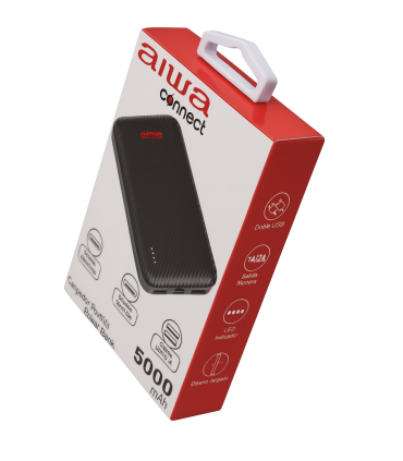 Batería Portátil Aiwa 5000Mah PAW68