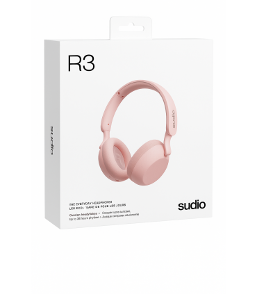Audífonos Bluetooth Sudio R3 Rosado