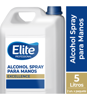Alcohol Spray Bidón 5 Lts Elite Professional