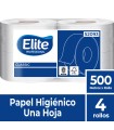 Papel Higiénico Rollo Una Hoja 4 un por 500 mts Elite Professional