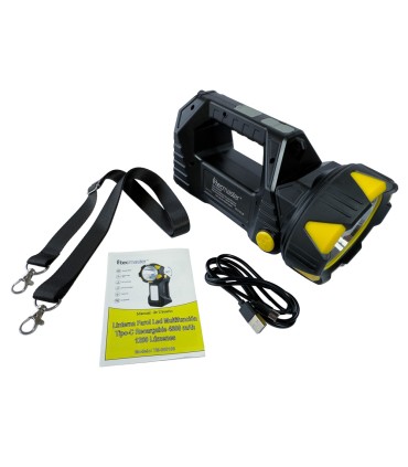 Linterna Farol 1200 Lumens Tecmaster