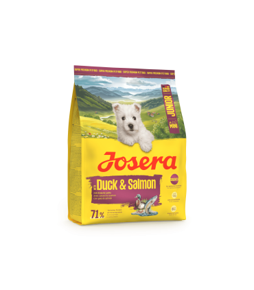 Josera Mini Junior Duck & Salmon 4,5 kgs (5 x 900 g) - Perro Cachorro / Raza Pequeña