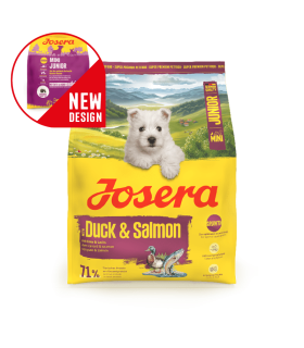 Josera Mini Junior Duck & Salmon 4,5 kgs (5 x 900 g) - Perro Cachorro / Raza Pequeña