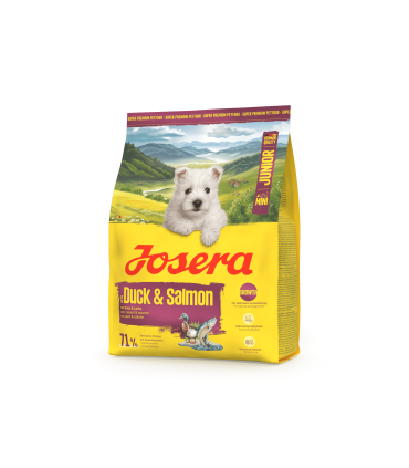 Josera Mini Junior Duck & Salmon 4,5 kgs (5 x 900 g) - Perro Cachorro / Raza Pequeña