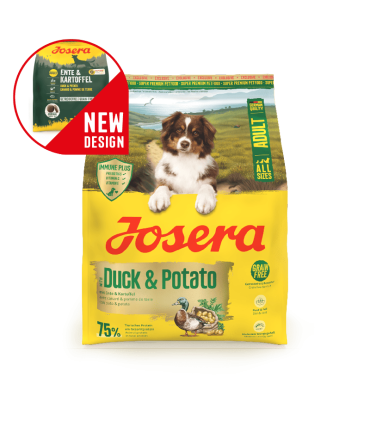 Josera Duck & Potato 12,5 kgs - Perro Adulto - Libre de Cereales / Monoproteico Pato