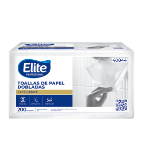 Toalla interfoliada paquete 200 unid. Elite professional