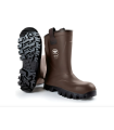 Bota Bekina Reglitex SolidGrip, punta y suela de acero