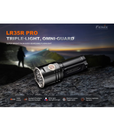 Linterna Fenix Lr35R 10000 Lúmenes 500Mts