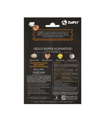 Qchefs Dental Snack Masticable Perro 65 grs