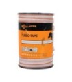 Cinta Turbo Gallagher blanca/naranja 40 mm x 200 m