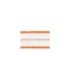 Cinta Turbo Gallagher blanca/naranja 40 mm x 200 m