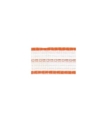 Cinta Turbo Gallagher blanca/naranja 40 mm x 200 m