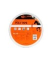 Cinta Poly Gallagher blanca 40 mm x 50 m
