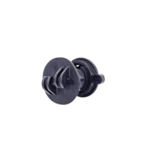 Aislador Screw-on Rod negro Gallagher - 25 unidades
