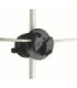 Aislador Screw-on Rod negro Gallagher - 25 unidades