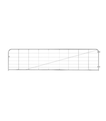 Puerta galvanizada Gallagher 1 X 2,44m