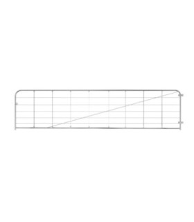 Puerta galvanizada Gallagher 1 X 3,05m
