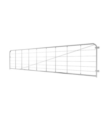 Puerta galvanizada Gallagher 1 X 4,27m