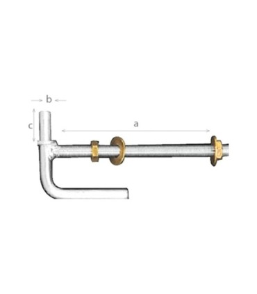 Bisagra 275x20mm