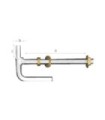 Bisagra Lock Thru 275 x 20 mm
