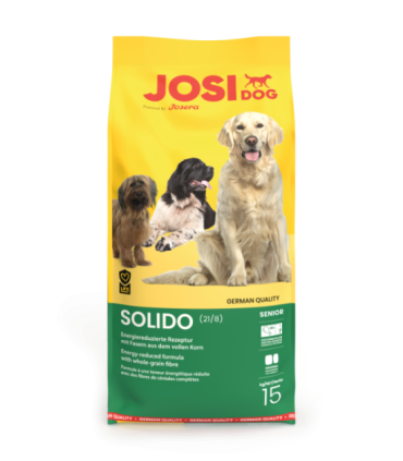 JosiDog Sólido 15 kgs - Perro Senior - Cuidado Articular
