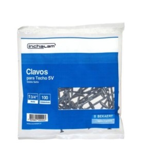 Clavos para techo 1 3/4 con doble sello